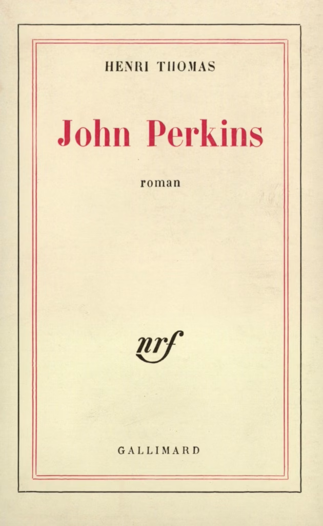 John Perkins : suivi d'un scrupule